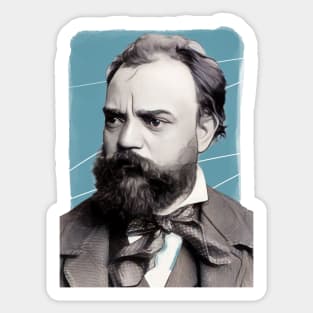 Czech Composer Antonín Dvořák illustration Sticker